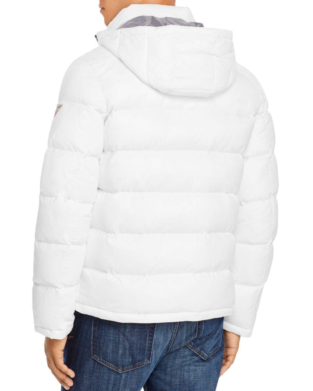 guess mens puffer coat