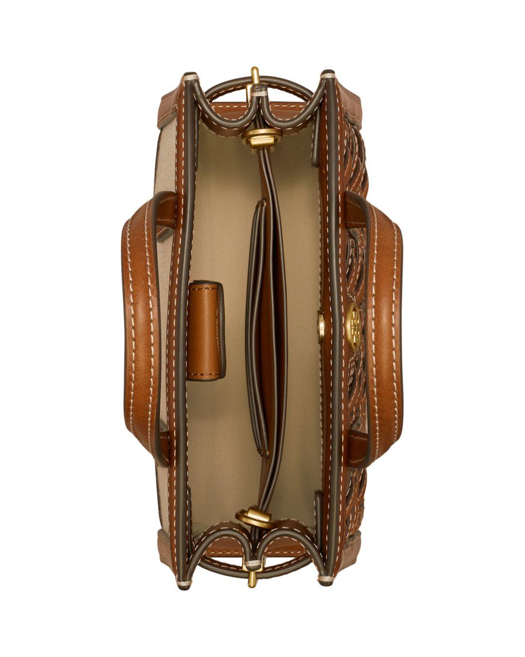walker basket weave satchel