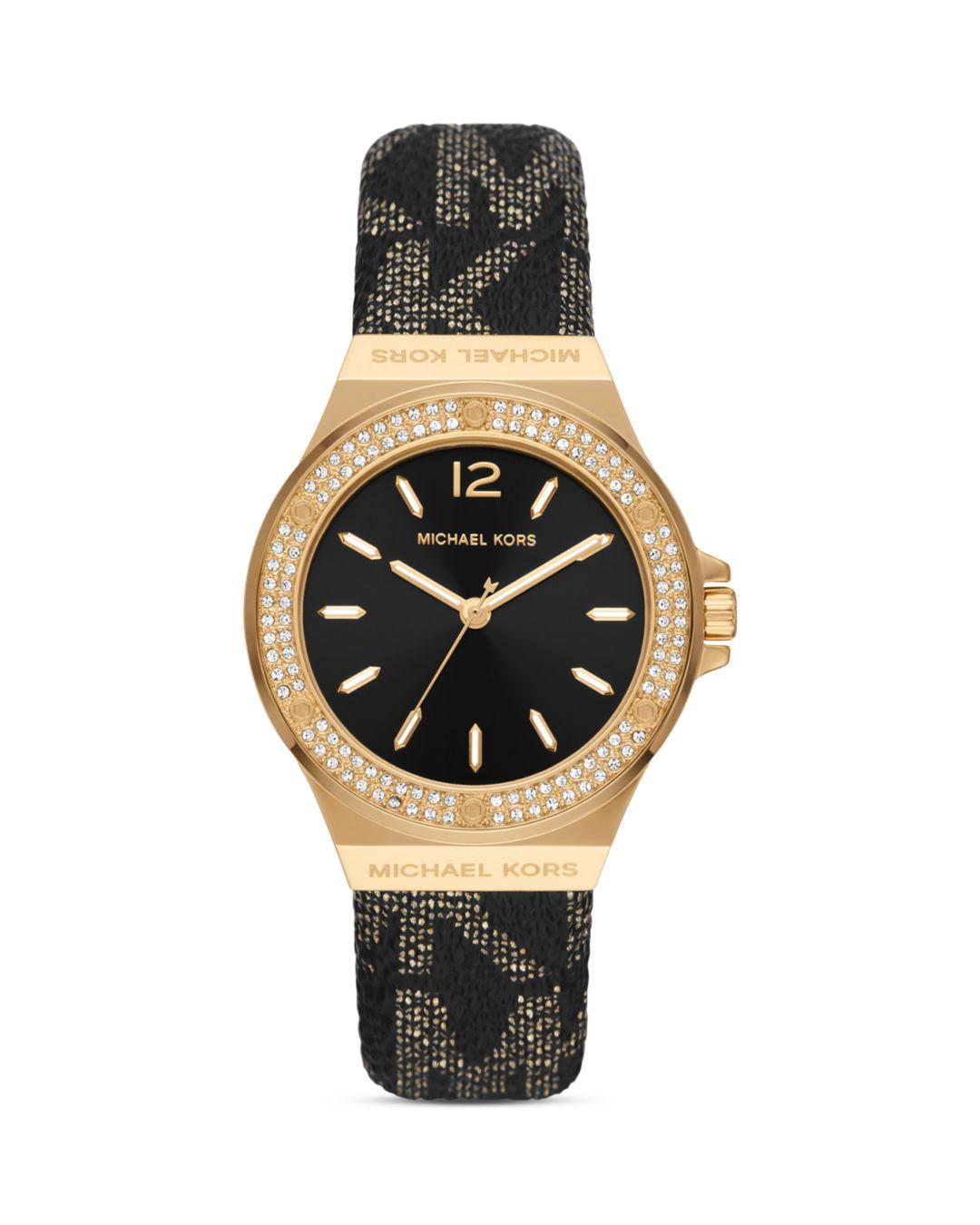 Michael Kors Lennox Watch in Metallic | Lyst