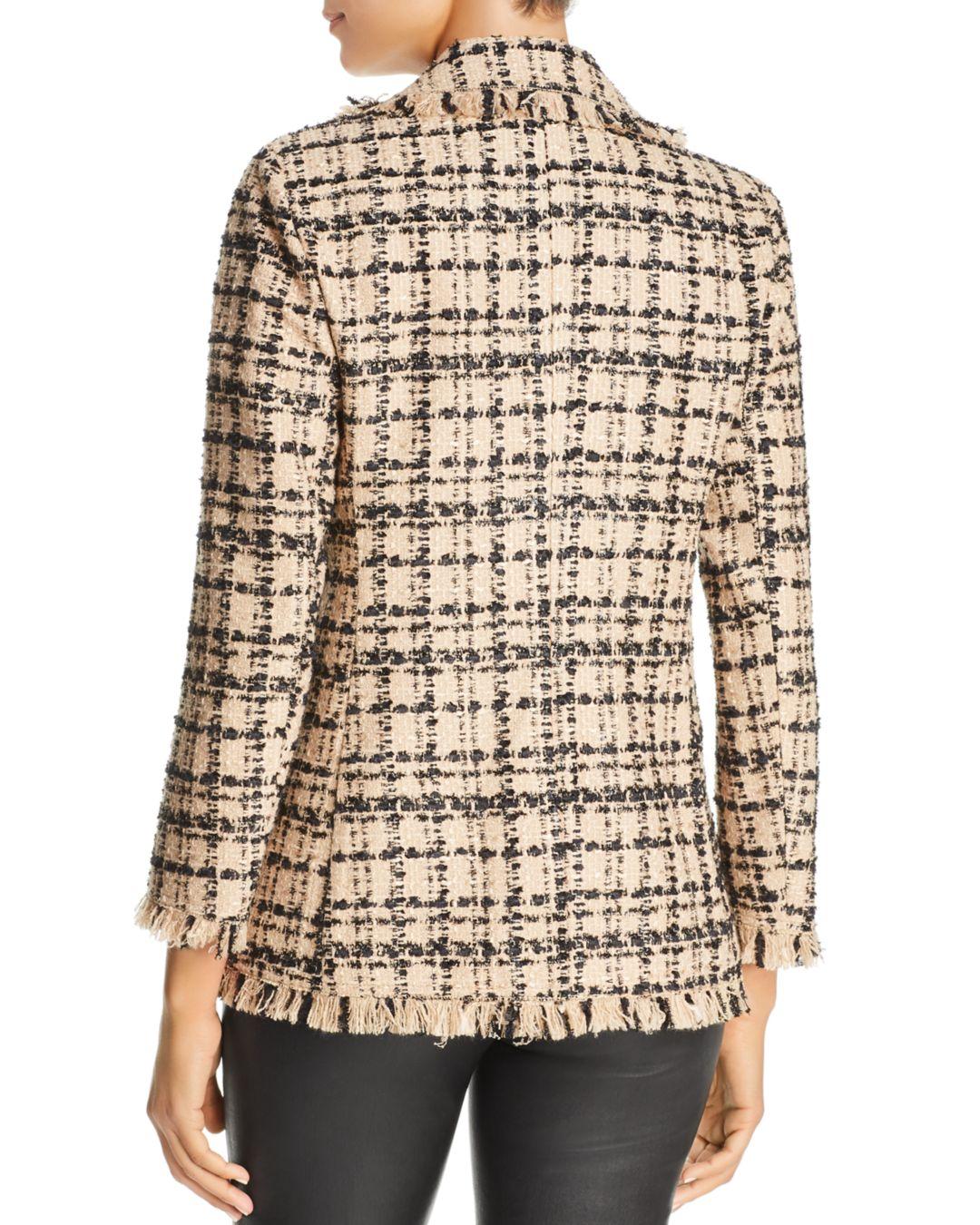 Kate Spade Bi-color Tweed Blazer | Lyst