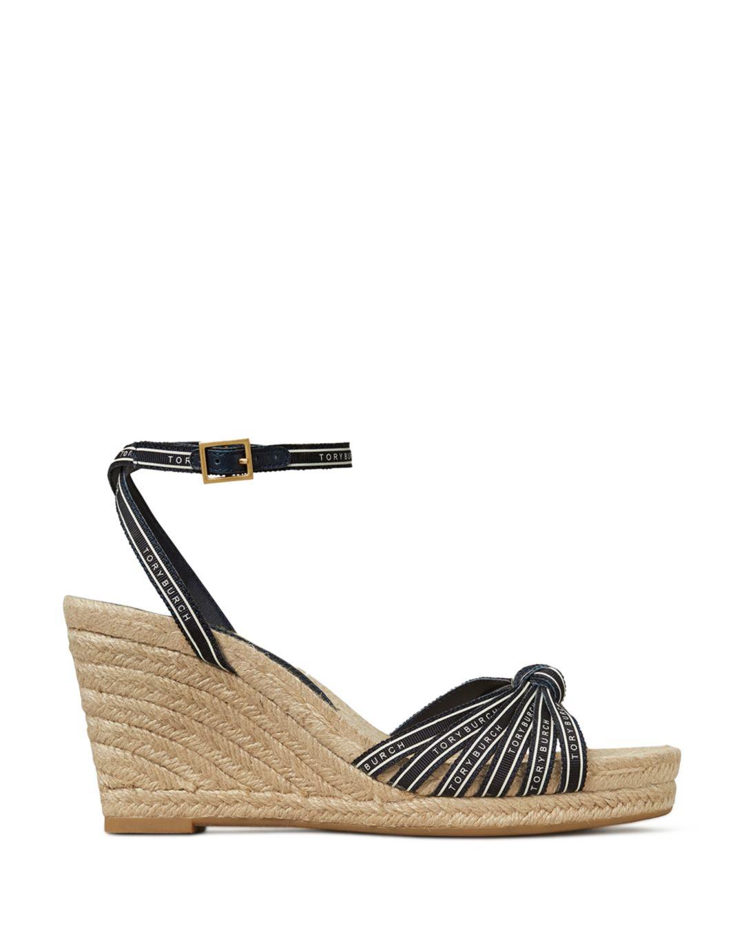 tory ribbon wedge espadrille