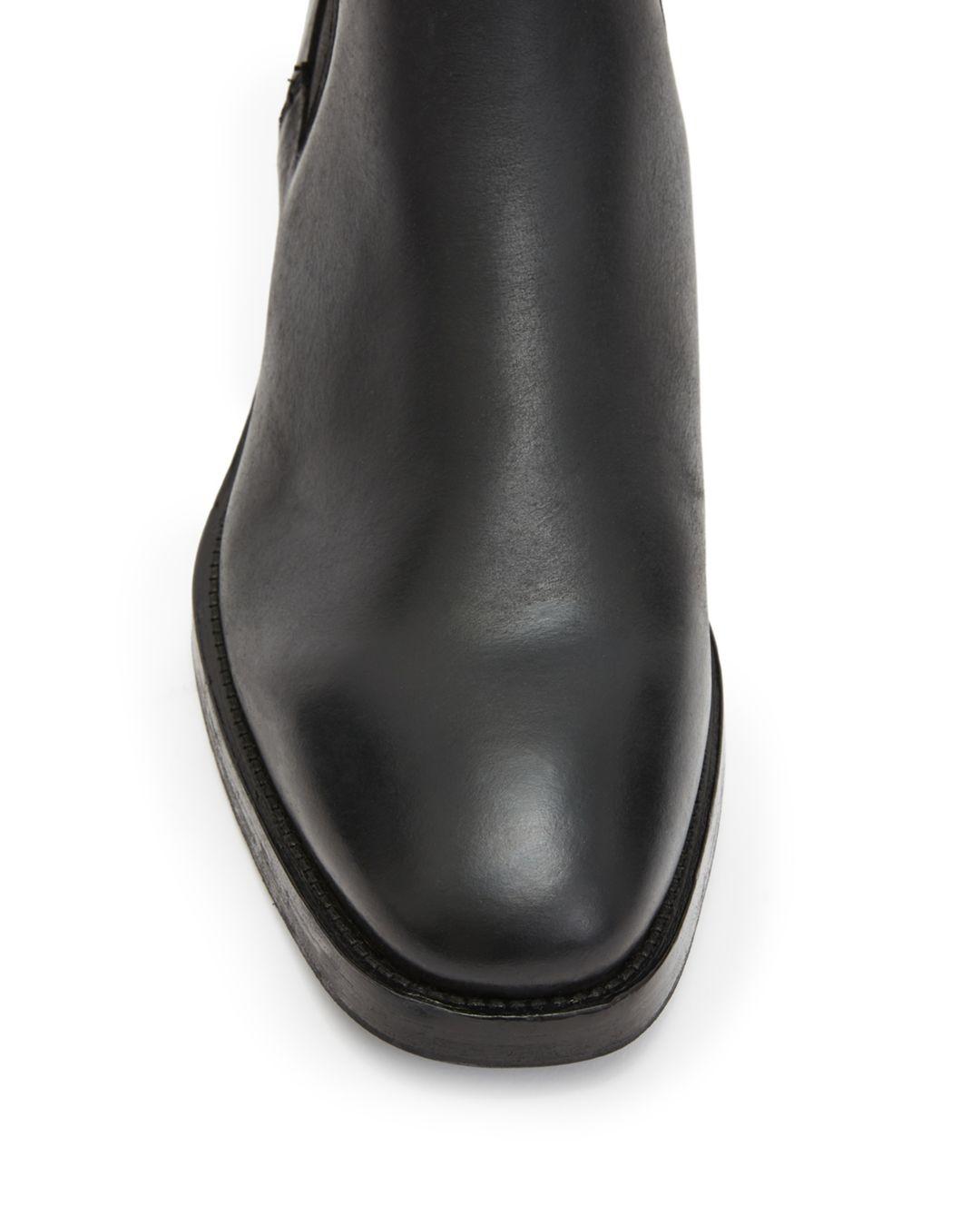 Eli Leather Chelsea Boots in Black for Men | Lyst