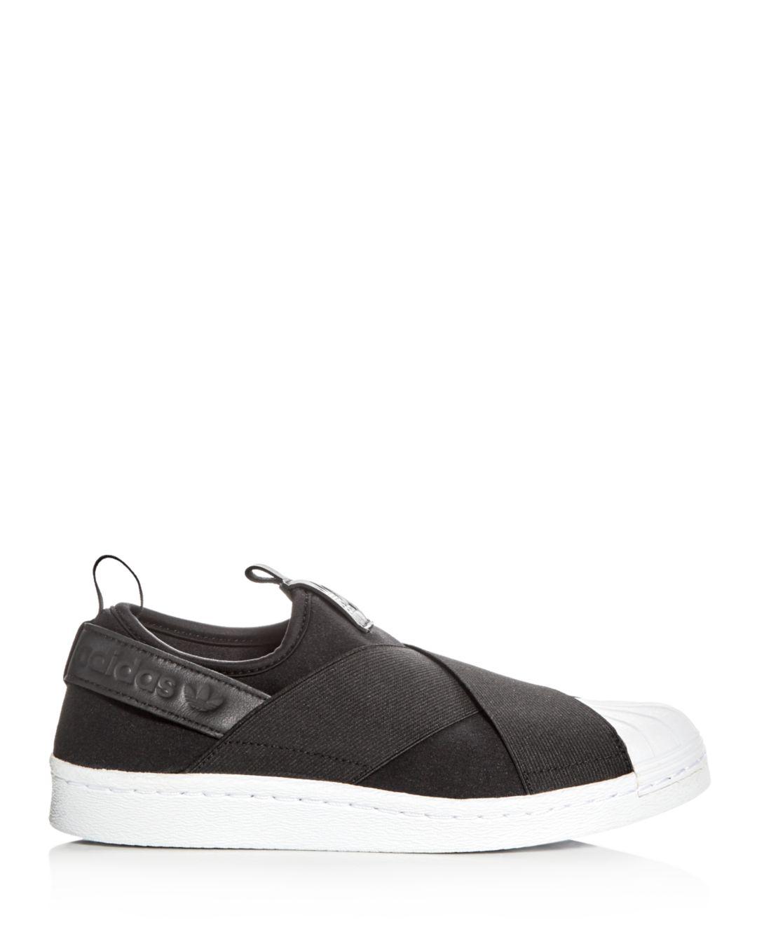 adidas Women's Slip - On Sneakers Black | Lyst