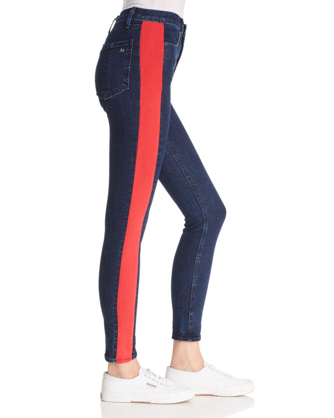 Rag \u0026 Bone Denim Mazie Side-stripe 