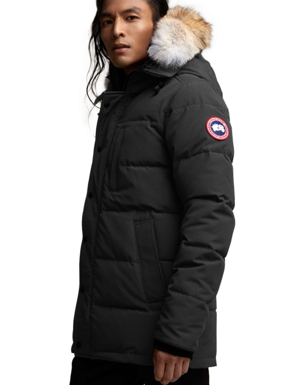 Canada Goose Carson Fusion Fit Parka in Black for Men | Lyst