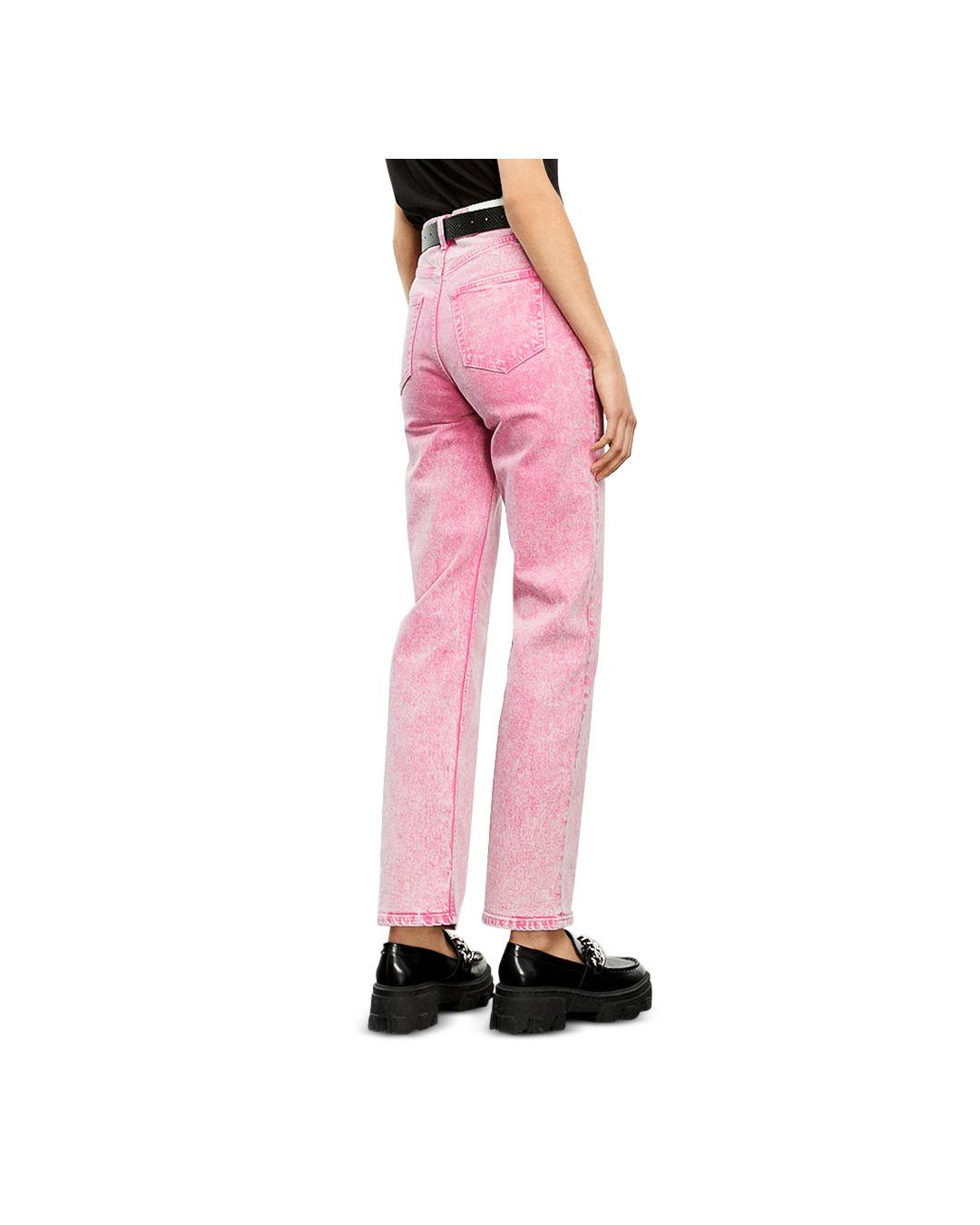 The Kooples Denim Straight Leg Jeans In 