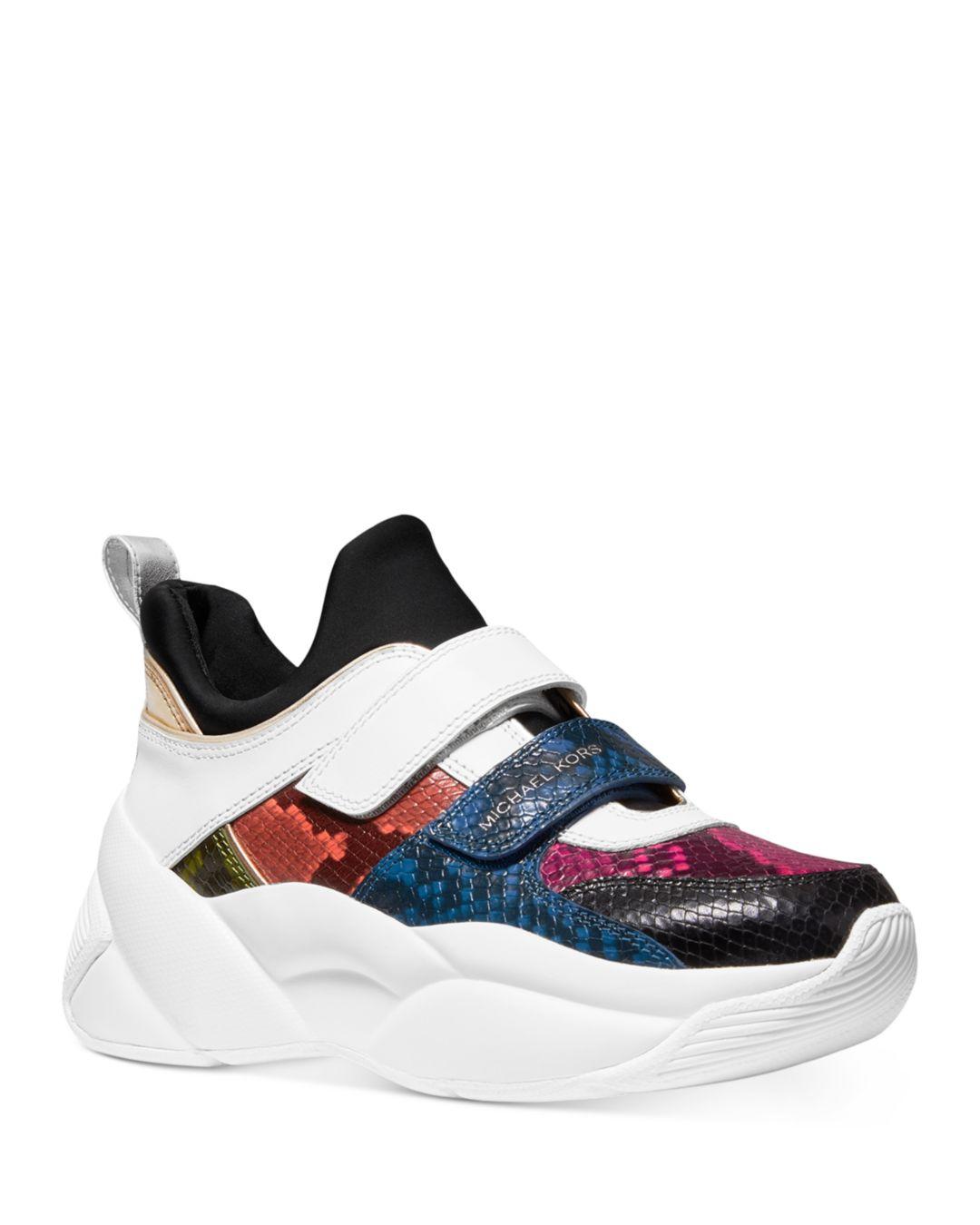 keeley canvas and leather trainer