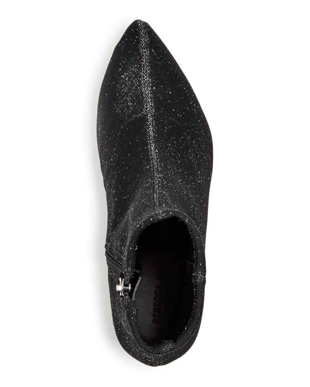 rebecca minkoff sayres kitten heel booties