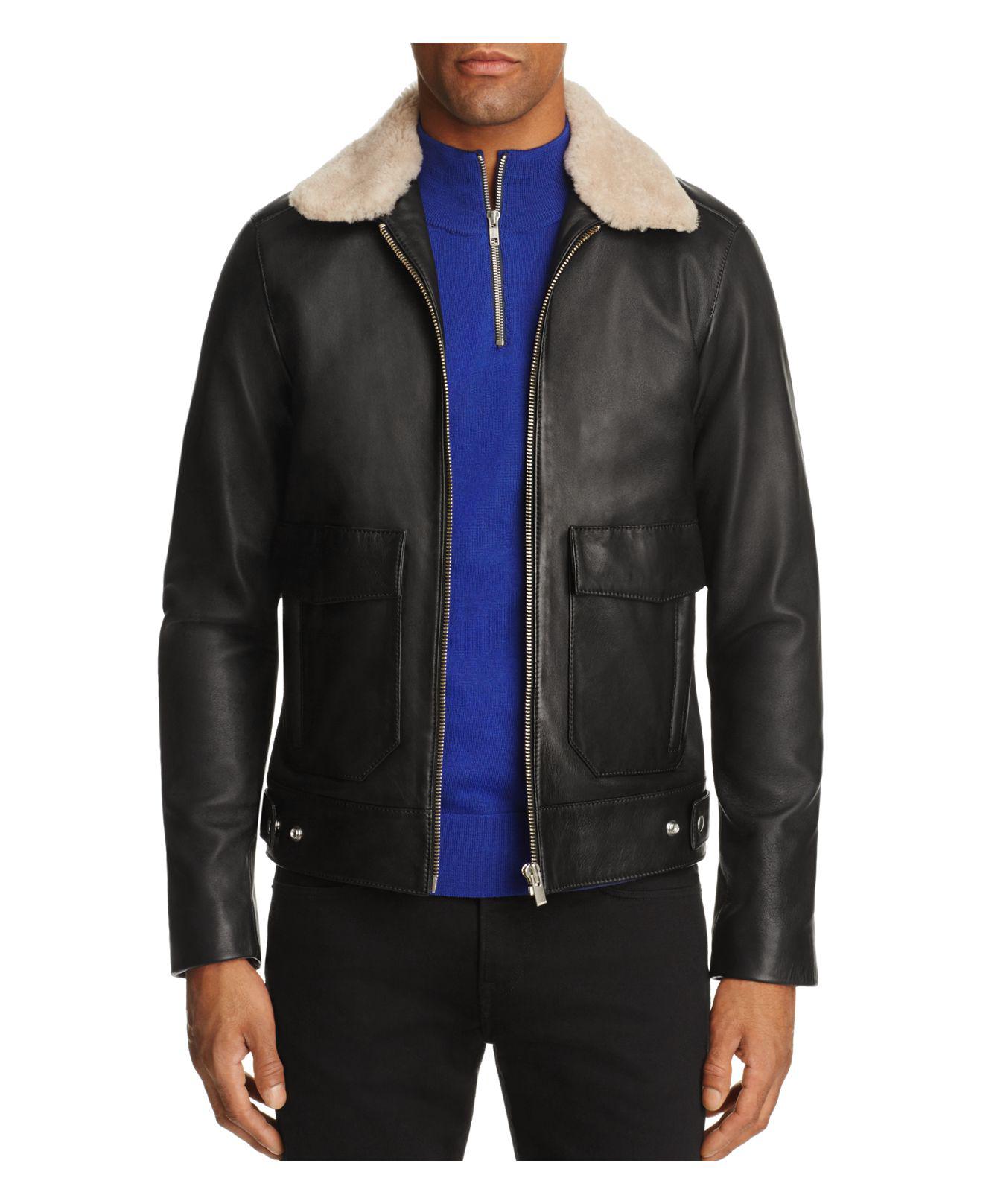 the kooples shearling jacket