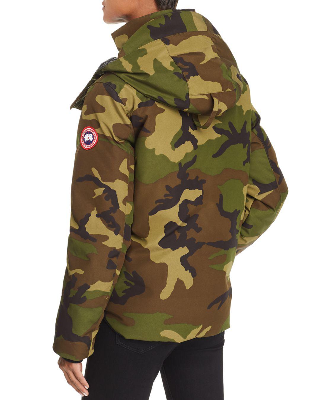 Canada Goose Goose Blakely Camo Print Down Parka in Green Lyst