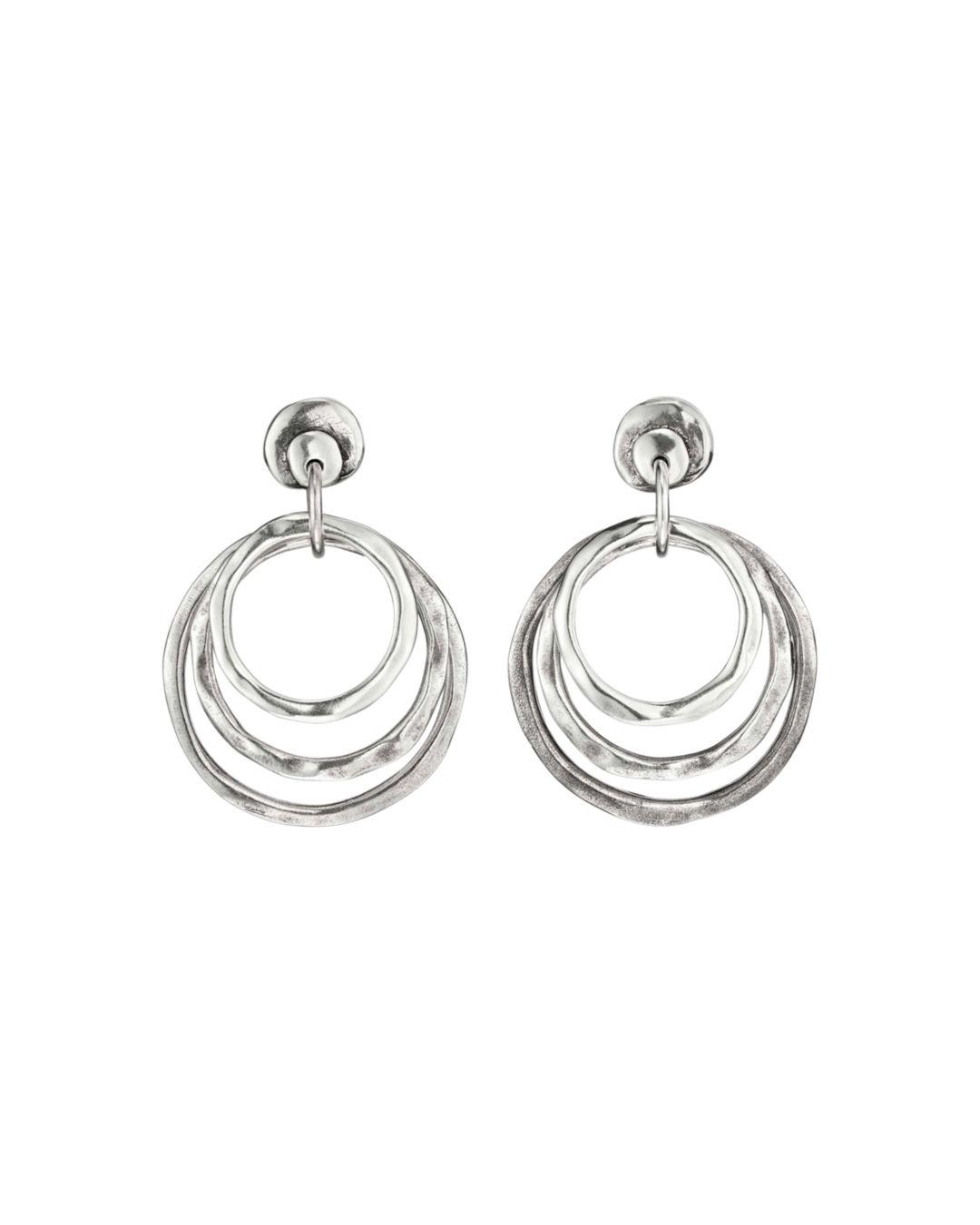 Uno De 50 Hipster Earrings in Silver (Metallic) - Lyst