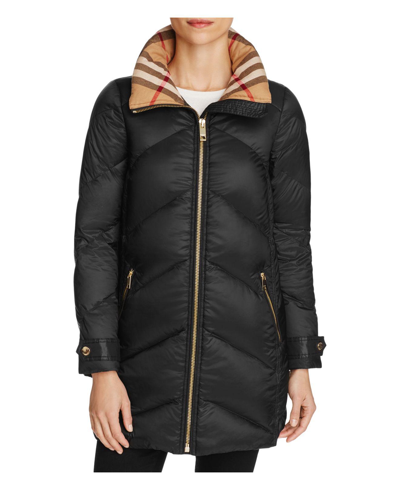 burberry eastwick chevron quilted coat