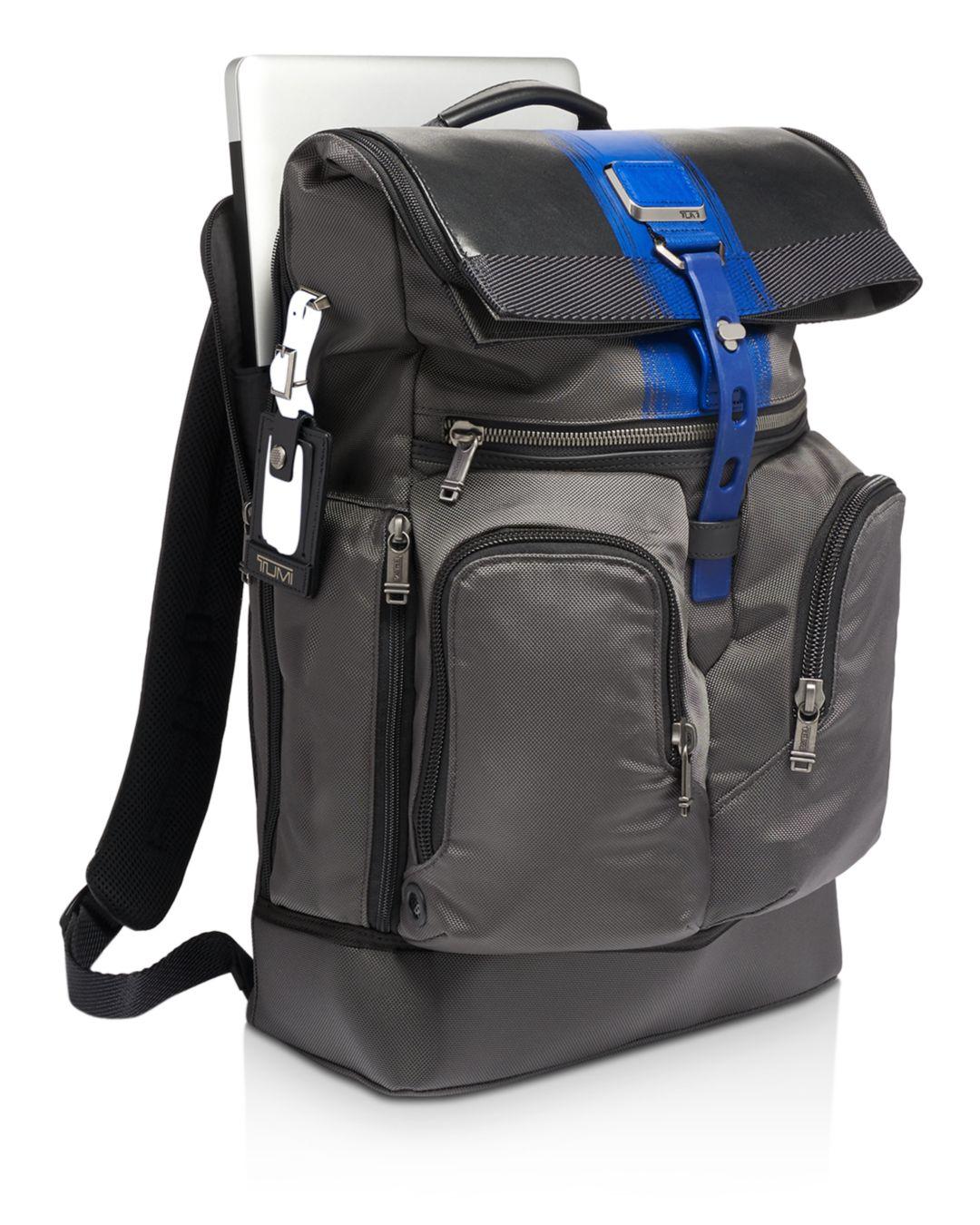 tumi london roll top backpack