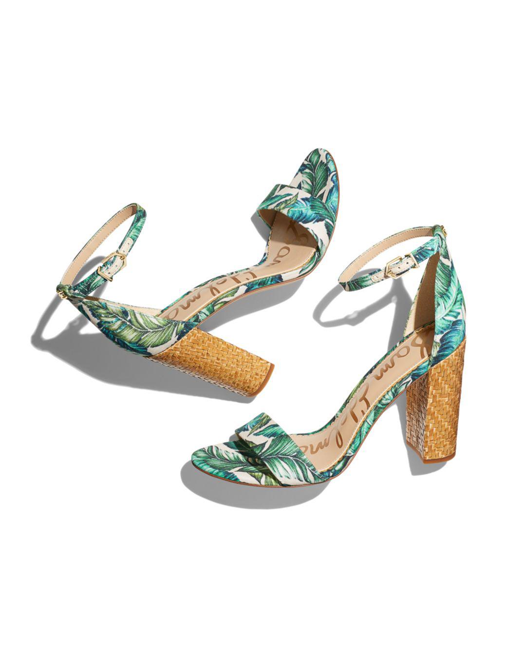 sam edelman yaro palm print