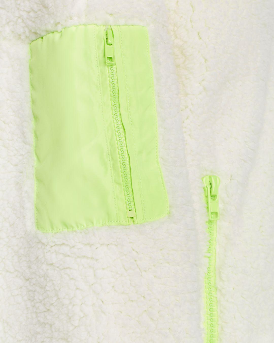 aqua sherpa pullover