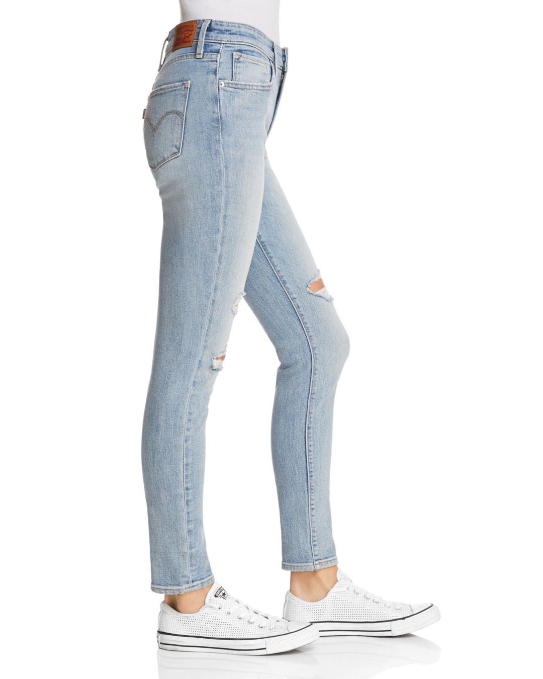 levi's 721 worn and torn