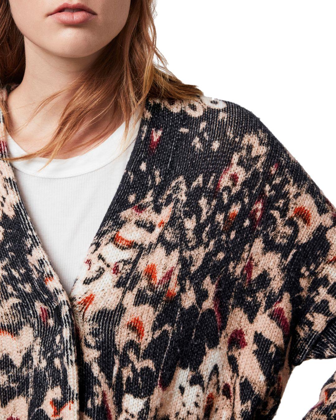 allsaints wing cardigan