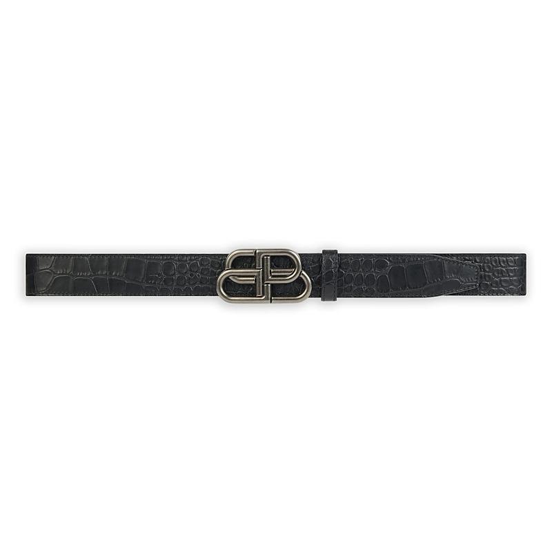 Black Balenciaga Belts for Men | Lyst