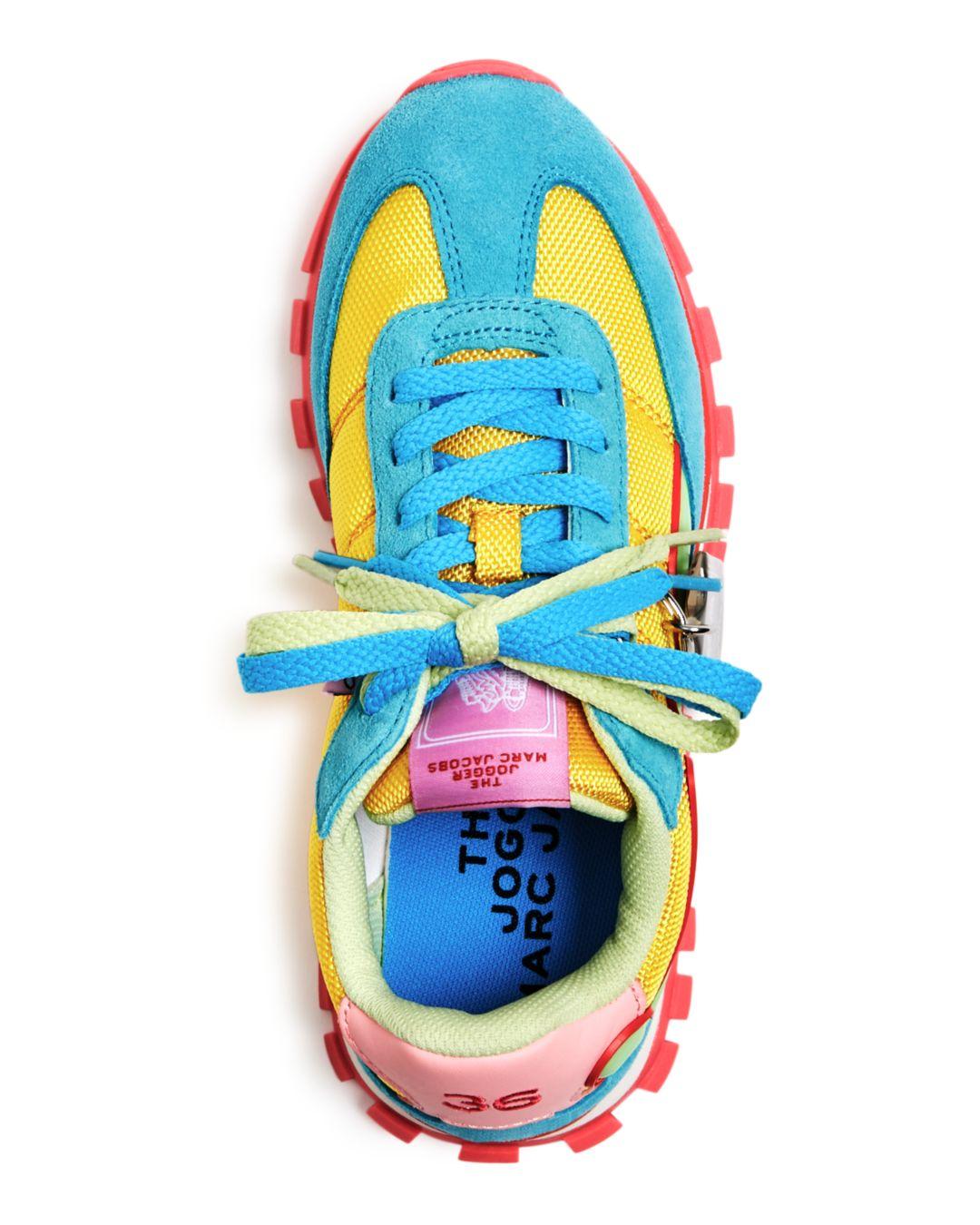 Marc Jacobs The Jogger Sneakers in Turquoise (Blue) - Save 19% - Lyst