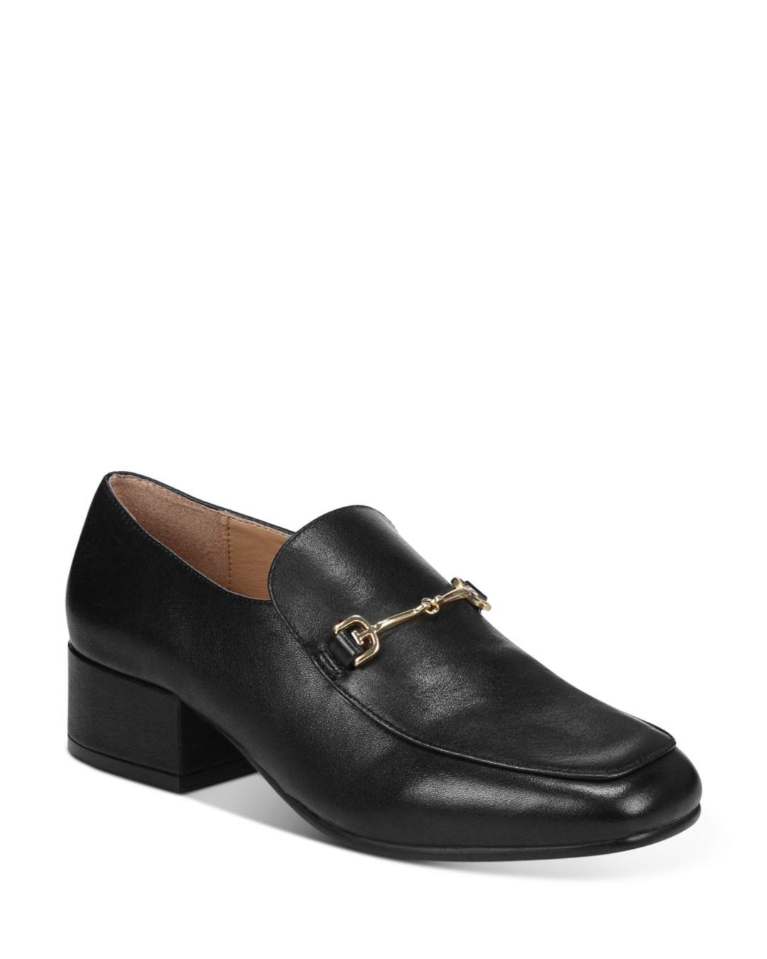 sam edelman jamille block heel loafer