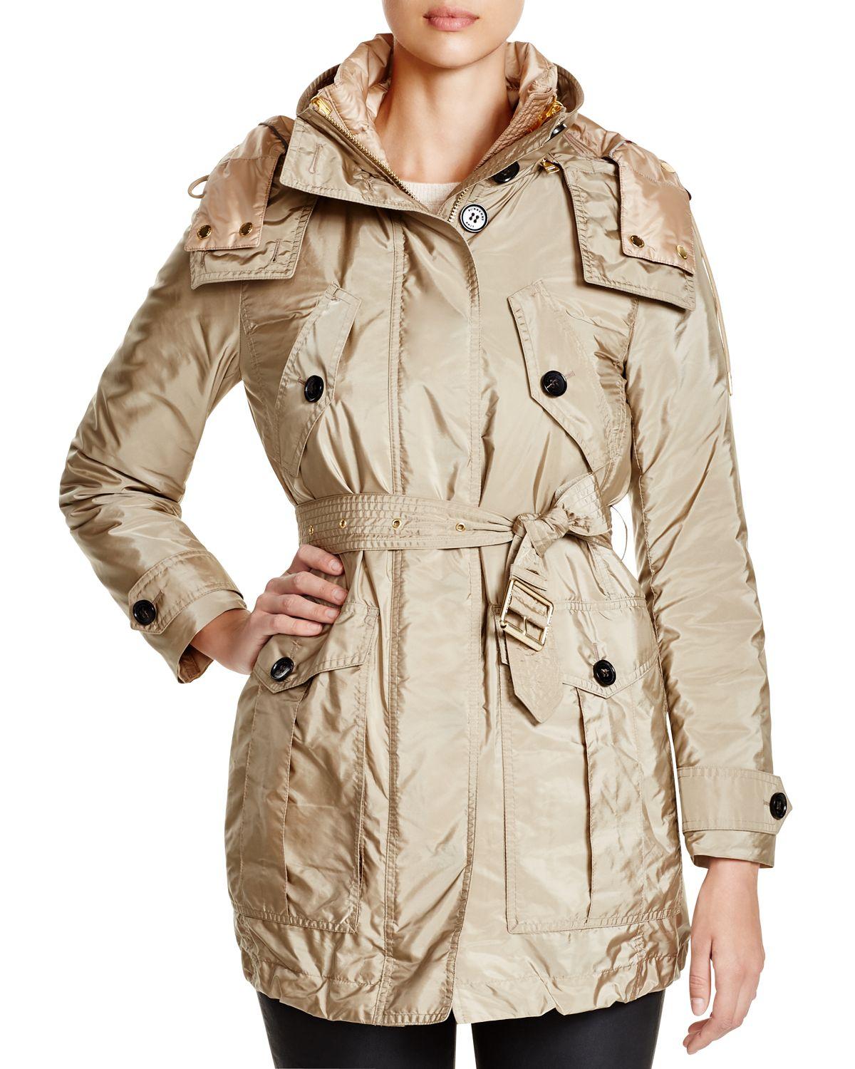 Burberry Leather Chevrington Parka in 