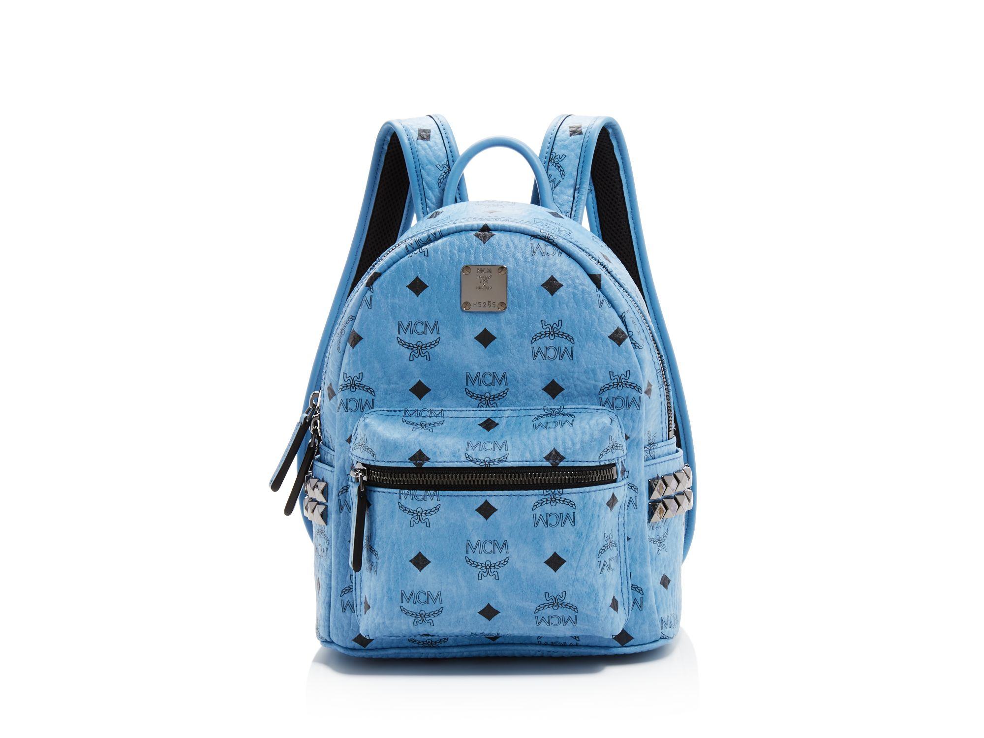Lyst - Mcm Stark Mini Backpack in Blue