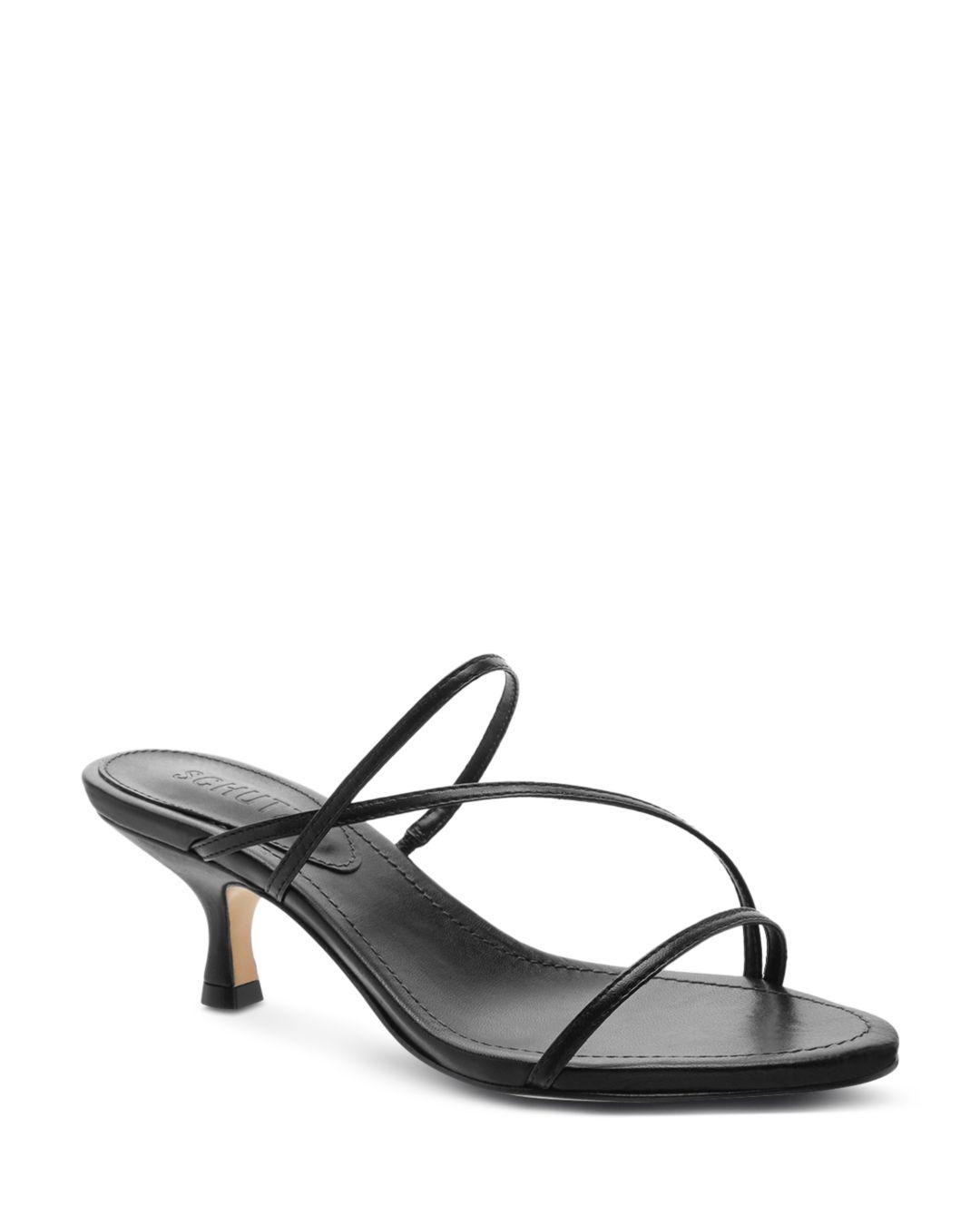 Strappy Kitten Heels Black Online Sale, UP TO 61% OFF