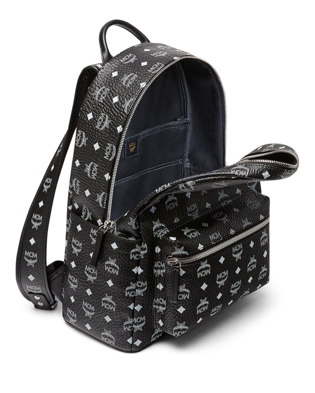 Stark white logo backpack in visetos outlet