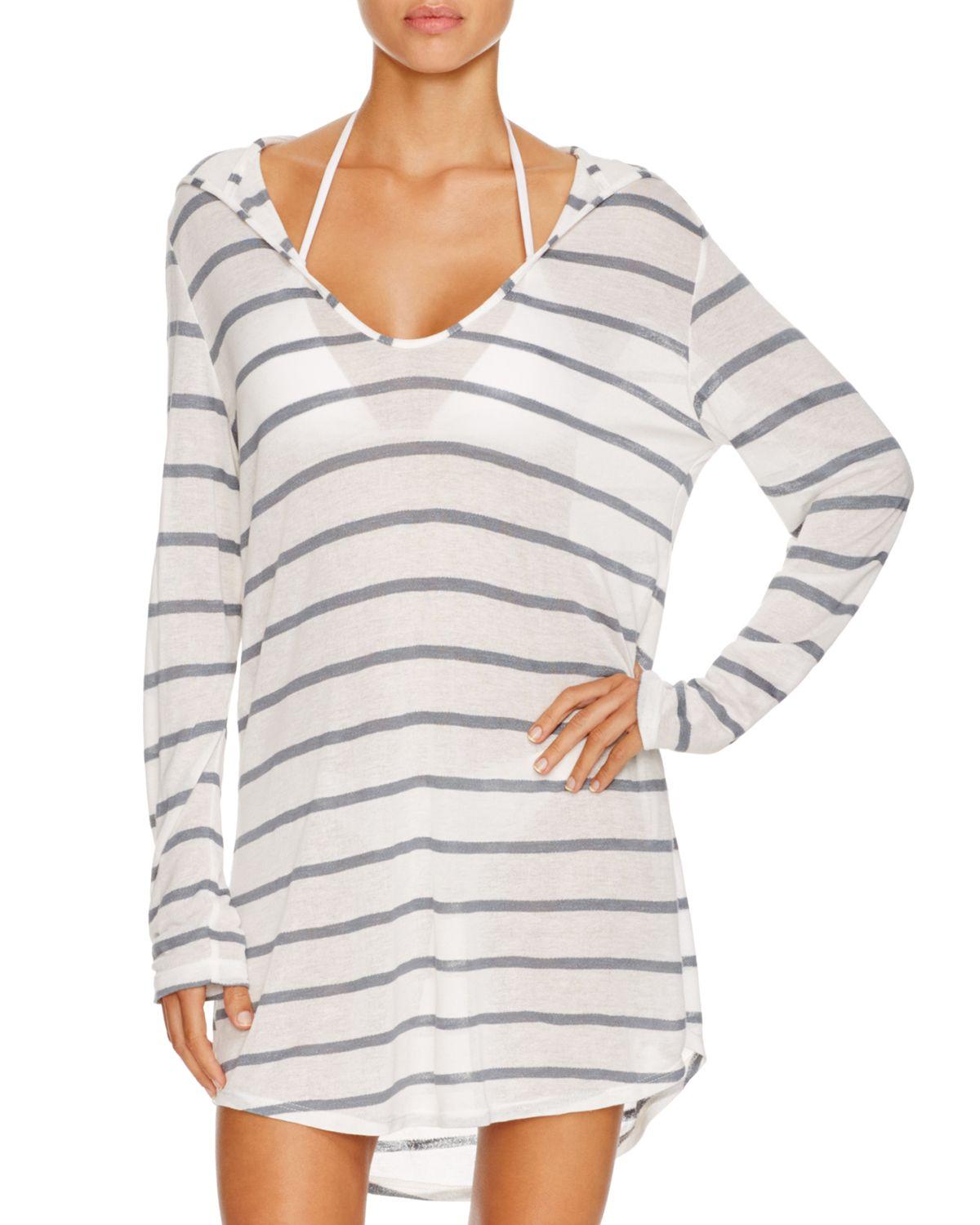 hooded bathing suit cover up
