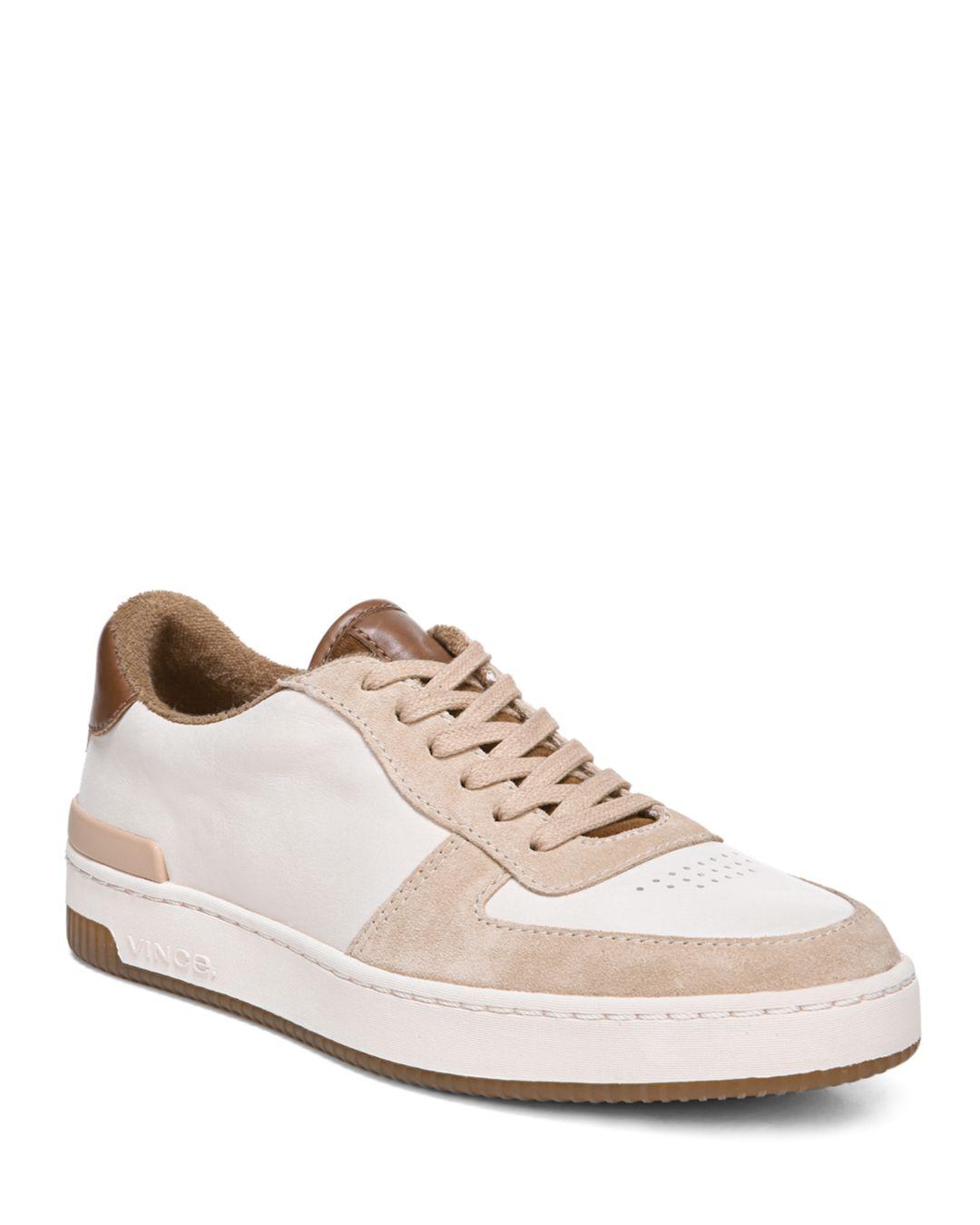 nude platform sneakers