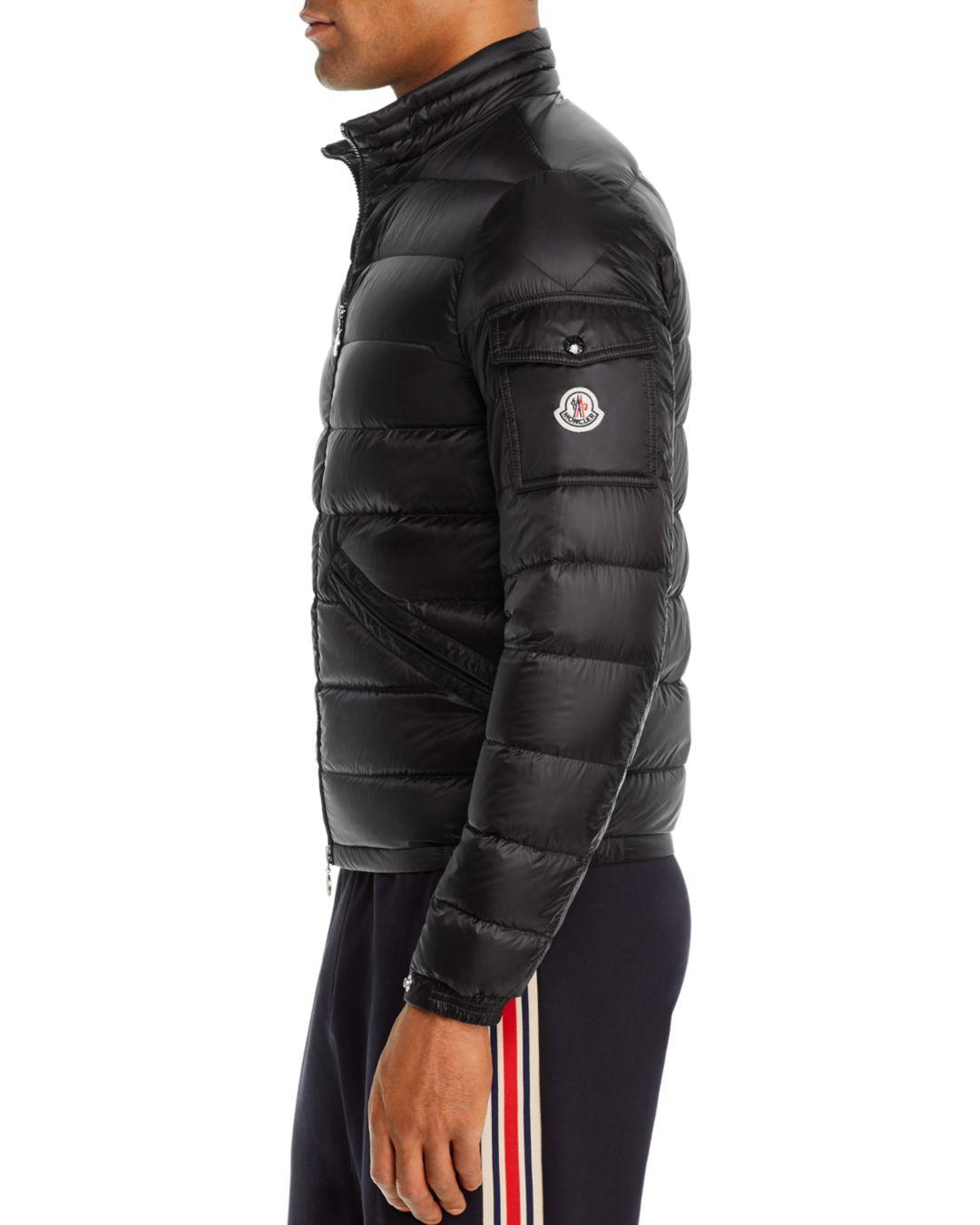 Moncler Agay Quilted Down Jacket in Black for Men - Lyst