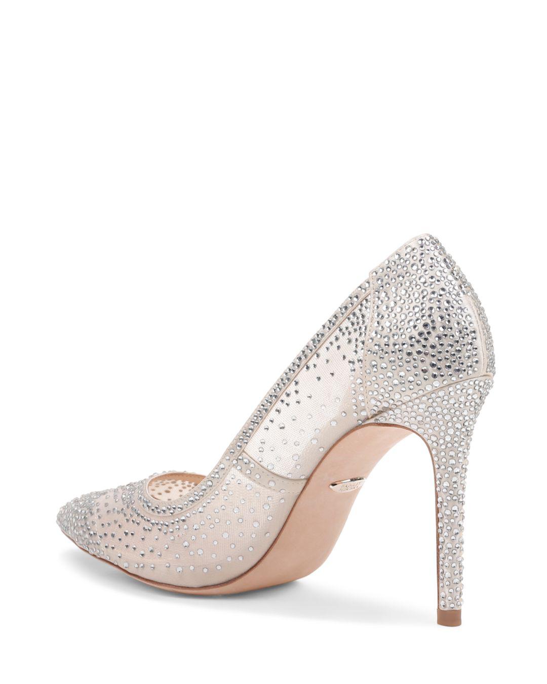 badgley mischka weslee pointed toe pump