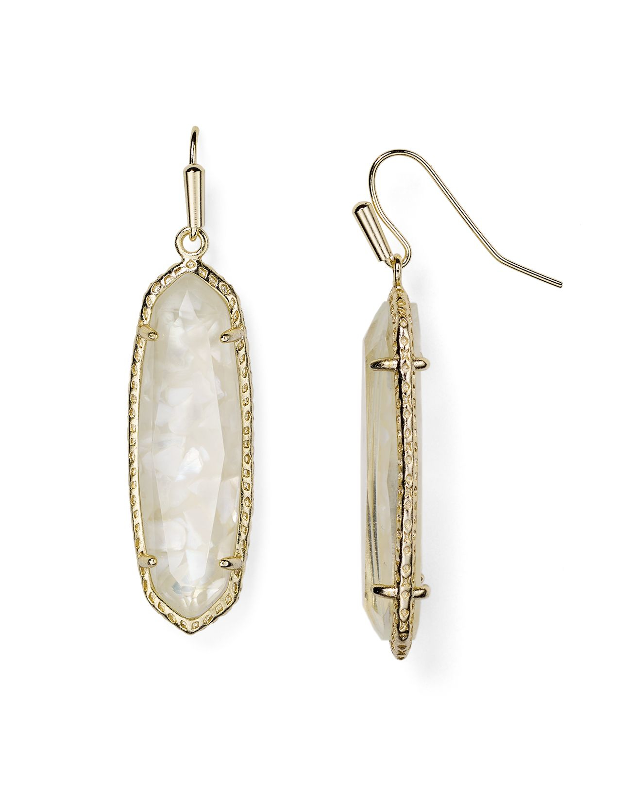 kendra layla earrings in multicolor crushed ivory of pearl lyst kendra layla earrings in multicolor crushed ivory of pearl lyst