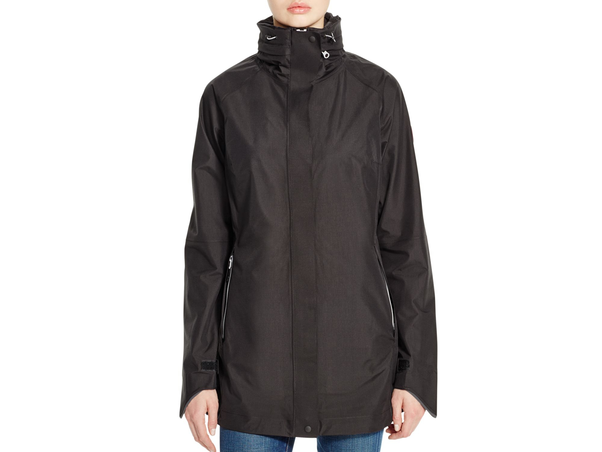 Canada goose Hayward Shell Raincoat in Black Lyst