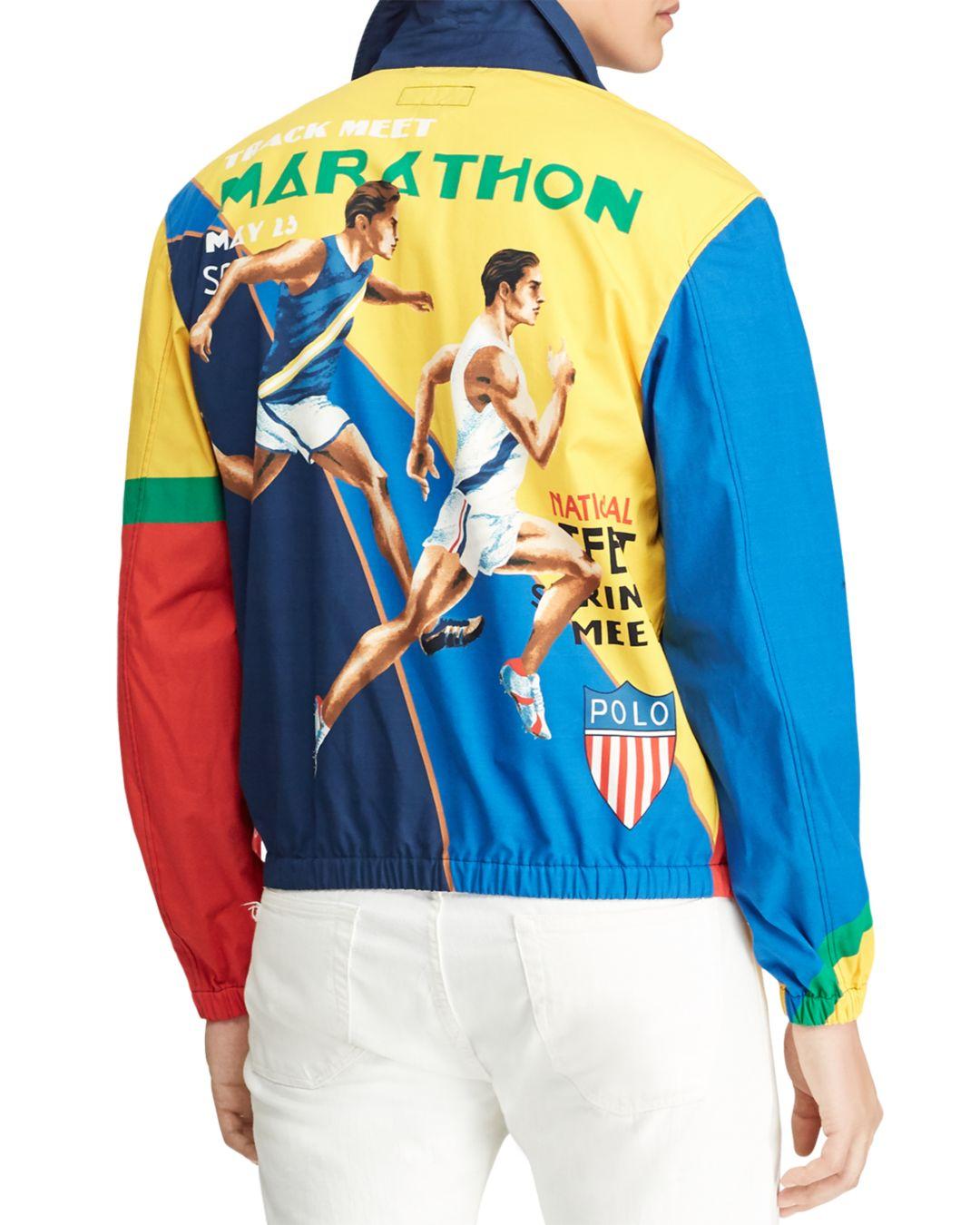bayport graphic windbreaker