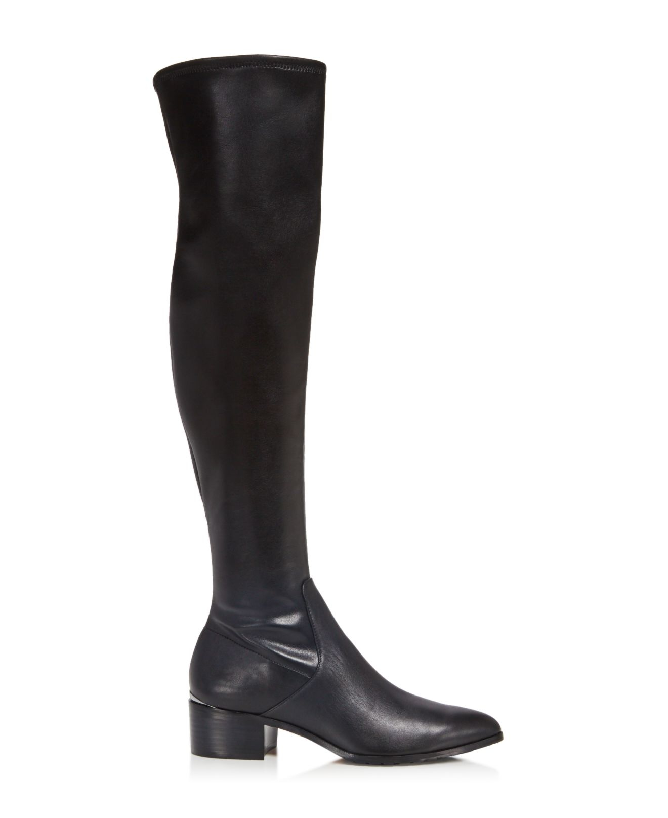 Donald J Pliner Dayle Stretch Nappa Leather Over The Knee Boots in ...