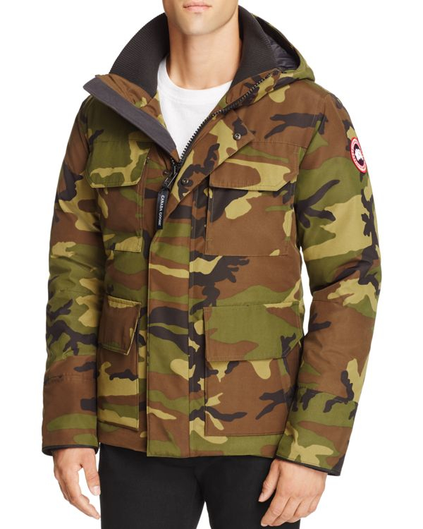 Canada Goose Goose 'maitland' Down Fill Parka in Green for Men - Lyst