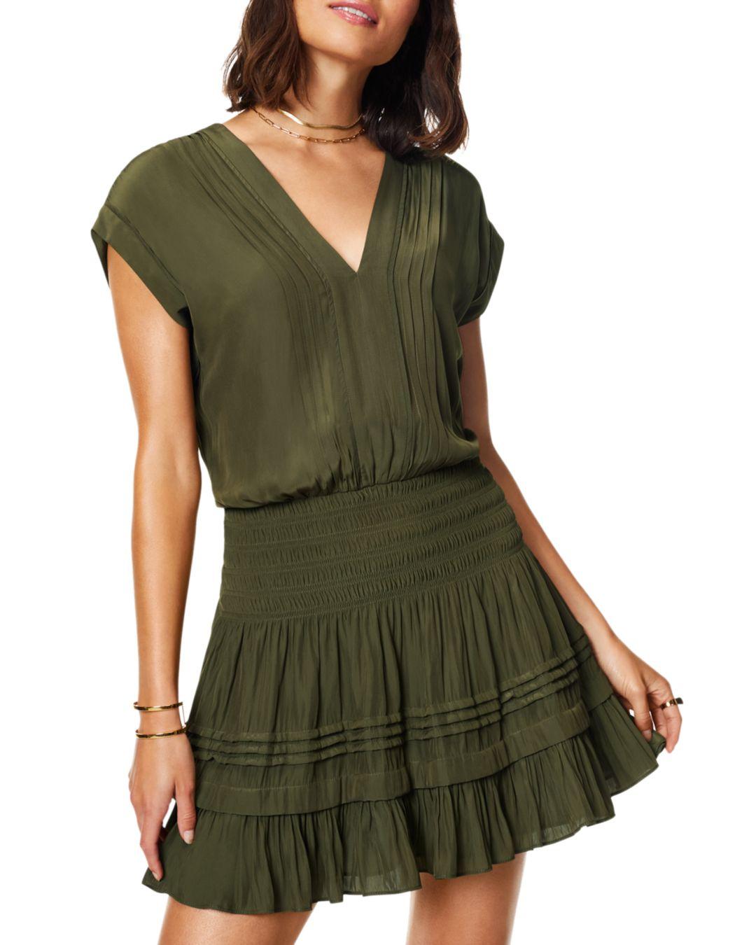Synthetic Vanessa Smocked Waist Dress 