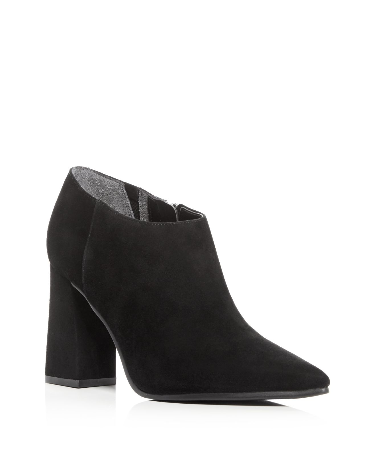 pointed toe high heel booties