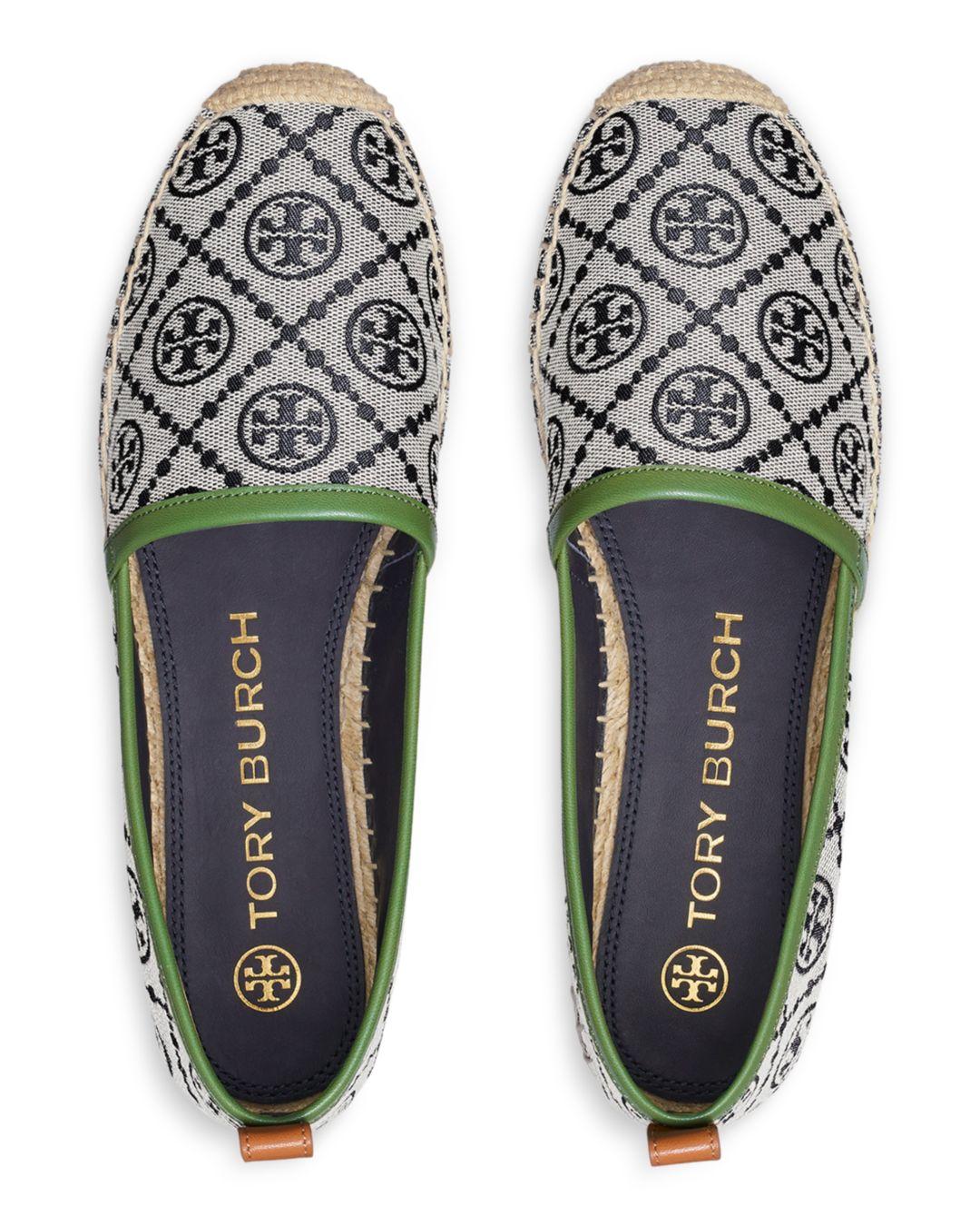Tory Burch T Monogram Espadrille | Lyst