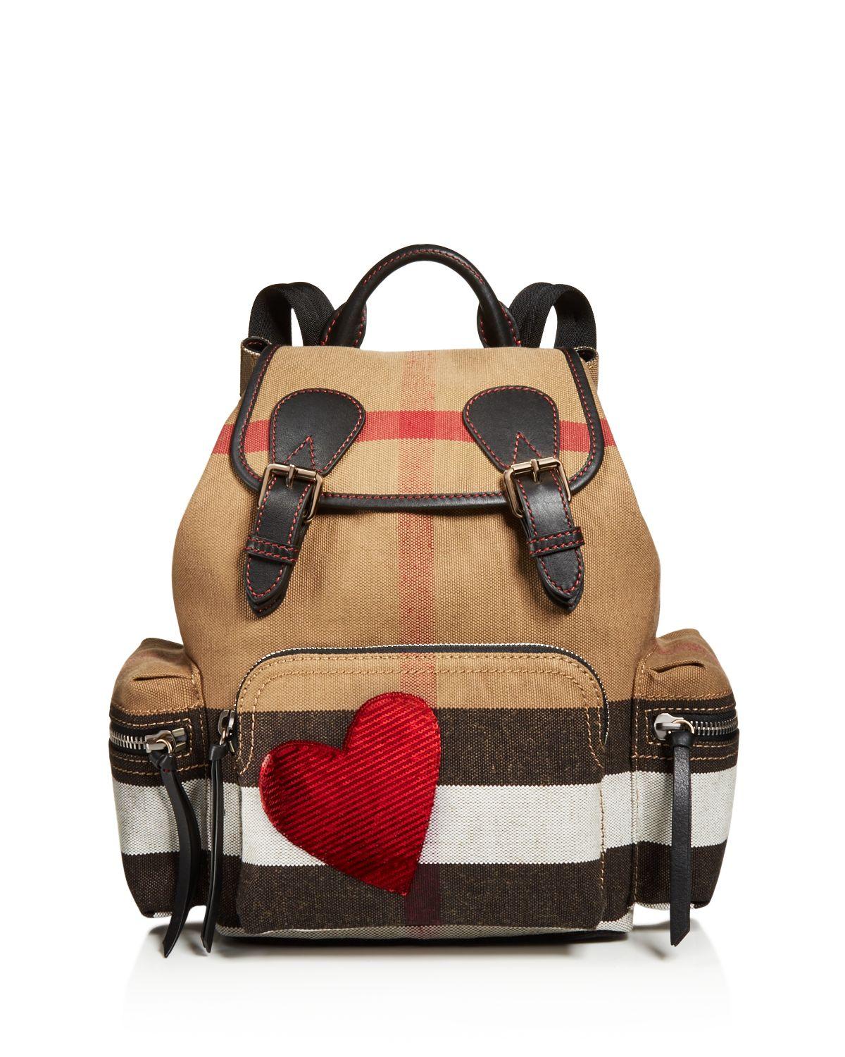 burberry canvas backpack