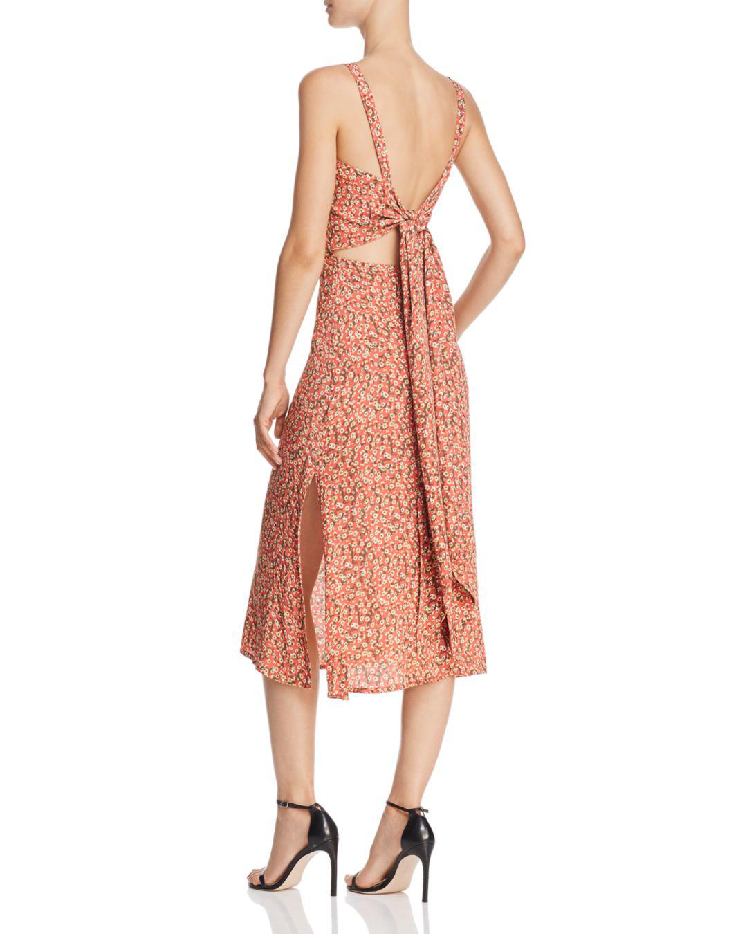 faithfull the brand katergo midi dress