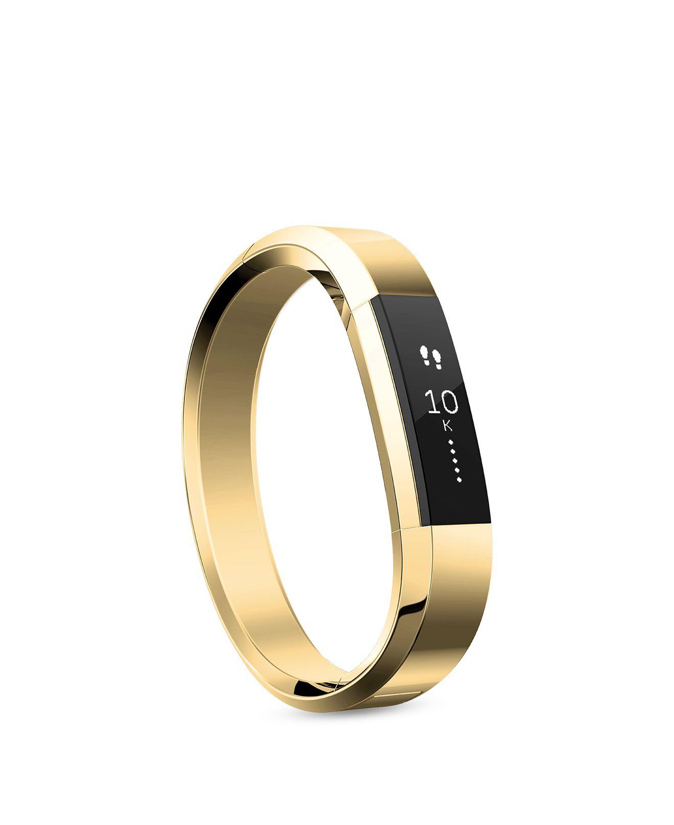 fitbit gold bangle