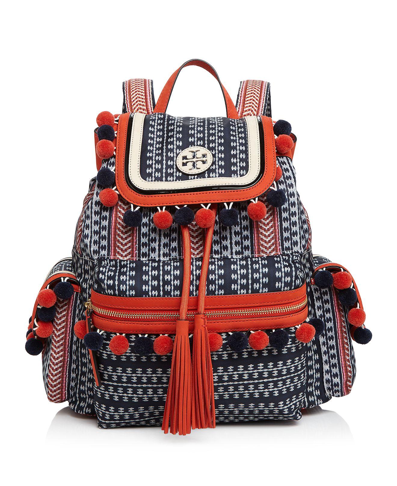 tory burch scout nylon small backpack