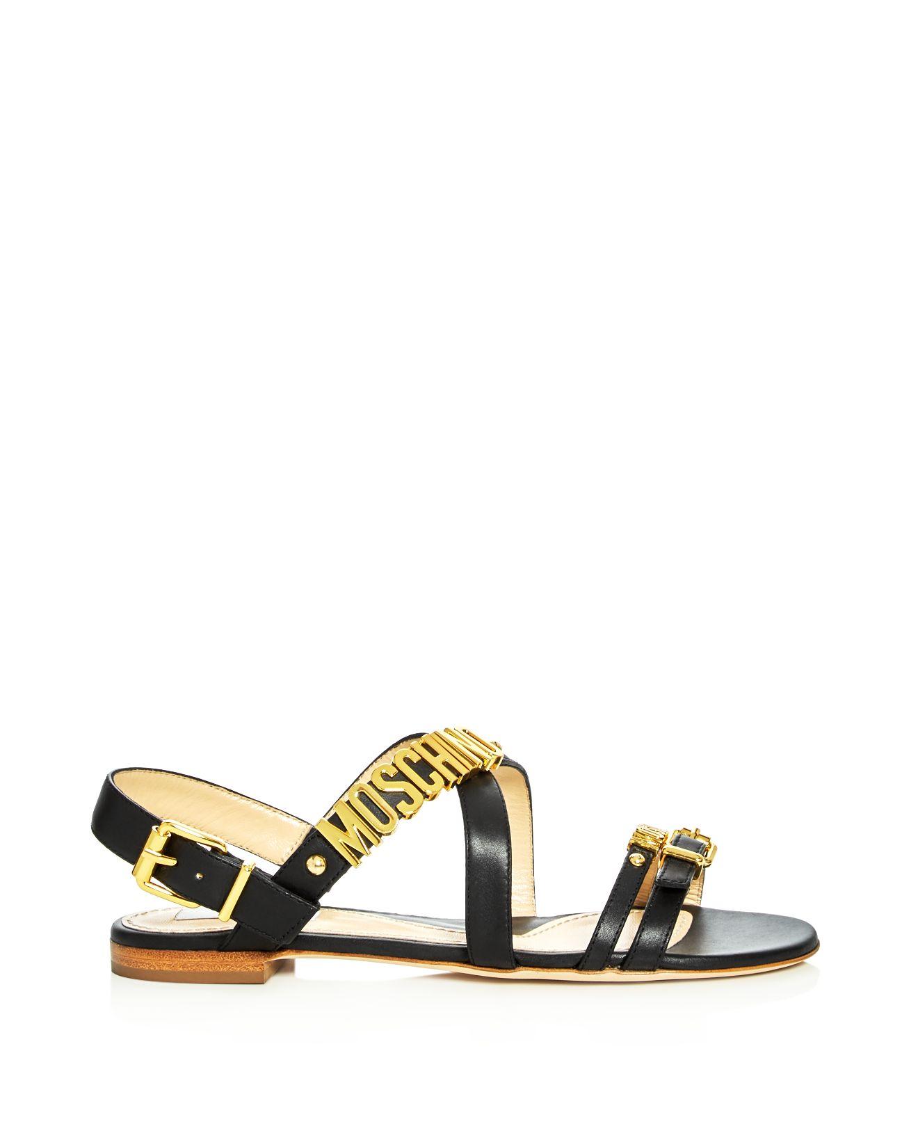 moschino strappy sandals