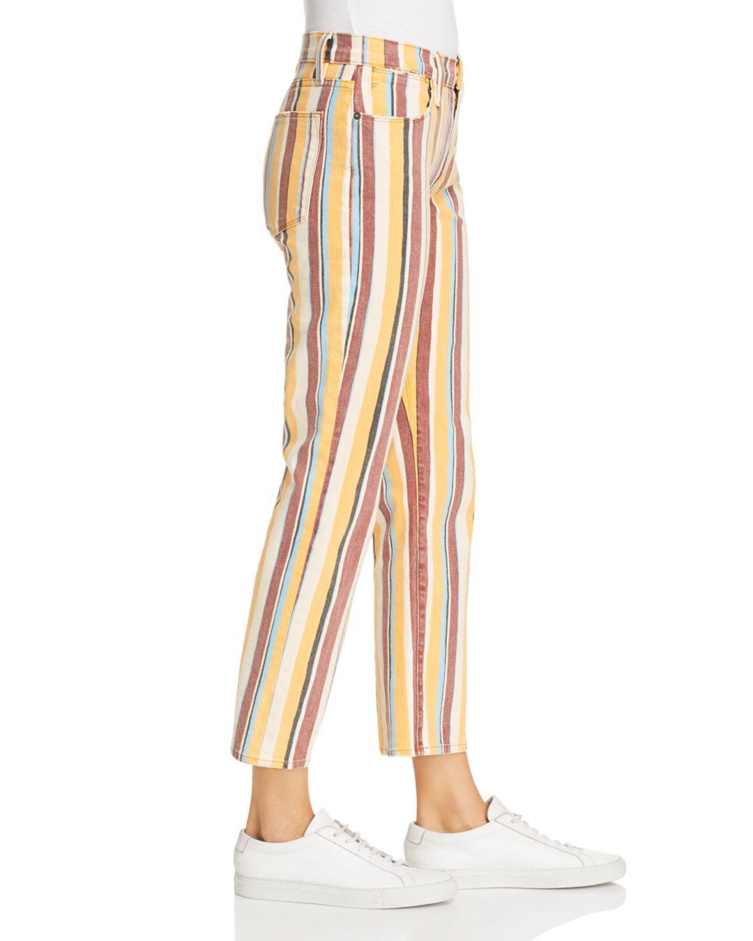 FRAME Denim Le High Straight Painterly 