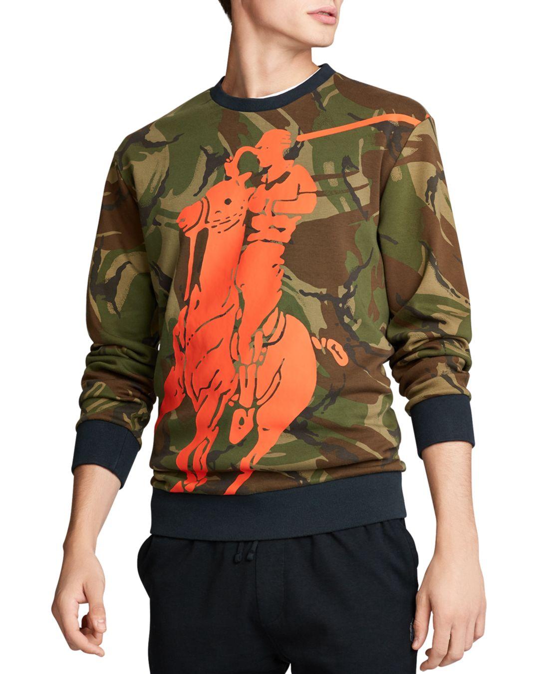 camo big pony sweatshirt