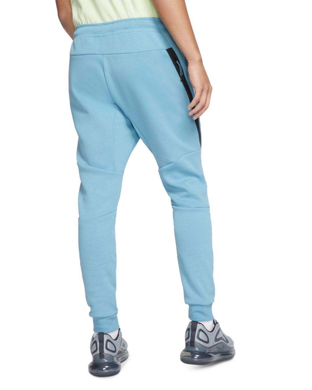Nike Tech Fleece Joggers in Blue for Men | Lyst