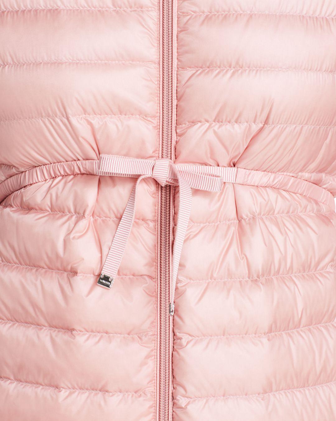 Moncler Barbel Down Coat in Blush (Pink) - Lyst
