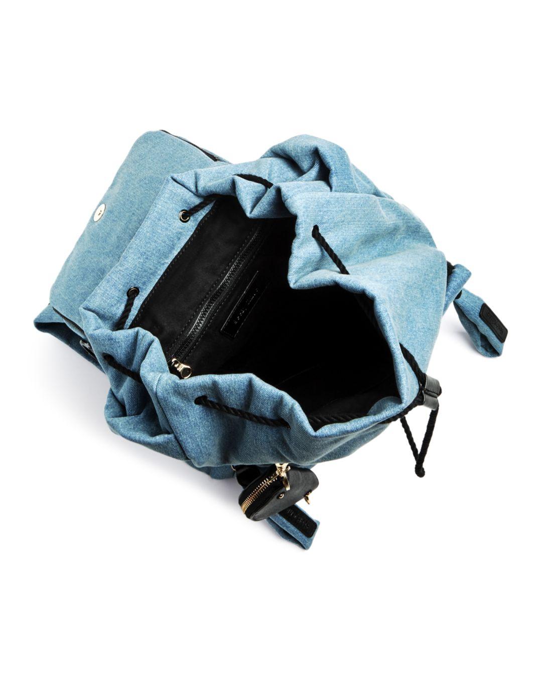 See By Chloé Joy Rider Denim Backpack in Blue - Lyst